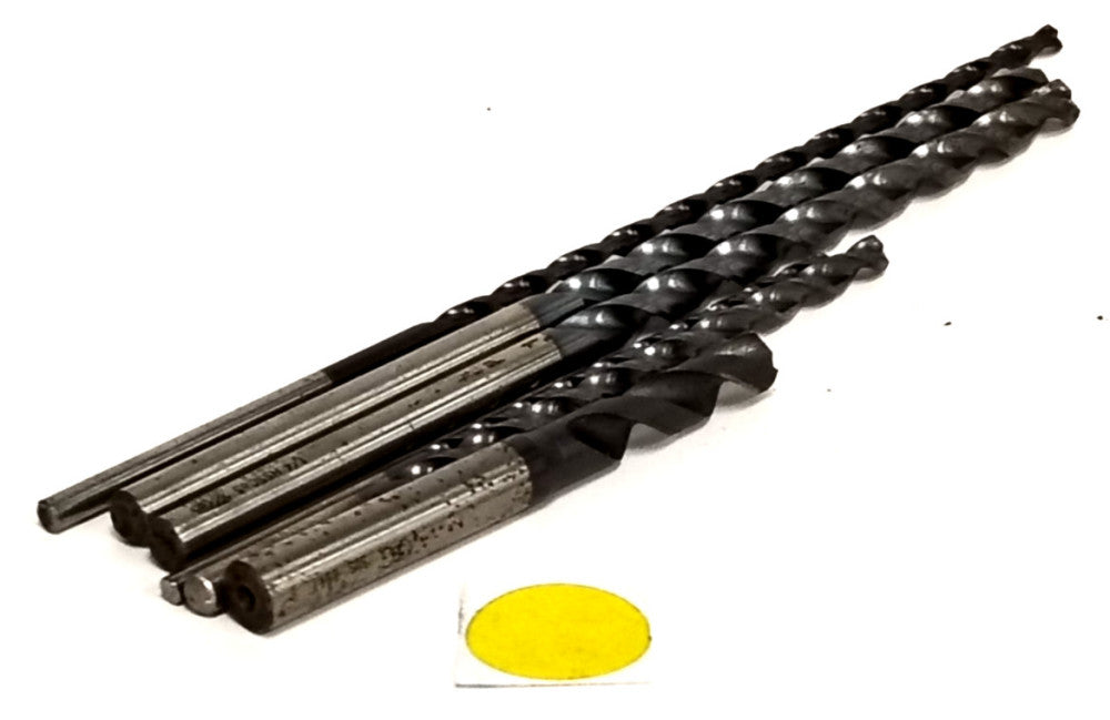 ASSORTED LOT OF HELICAL 2 FLUTE HSS DRILL BITS ***LOT OF 6****