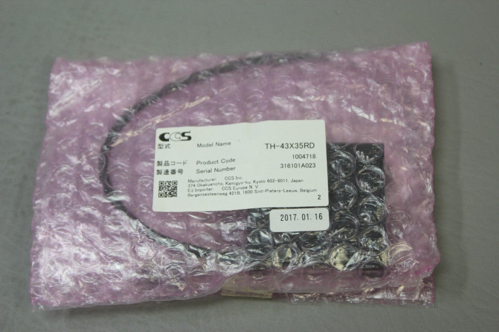 NEW CCS RED LIGHT EMITTER FOR MACHINE VISION TH-43X35RD