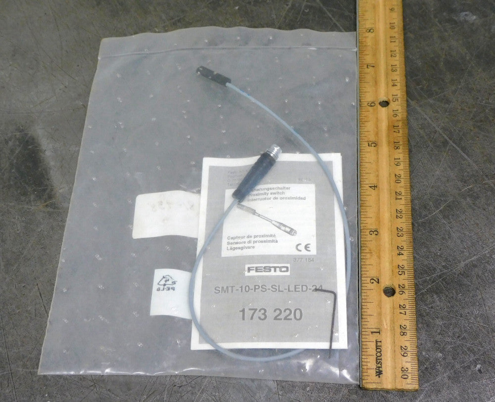 Festo SMT-10-PS-SL-LED-24 Proximity Sensor Switch 24VDC 173220