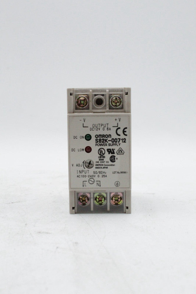 Omron S82K-00712 Power Supply