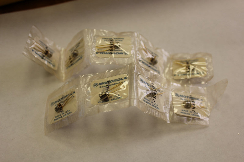 9 Motorola 2N4859A Gold Lead JFET Transistors