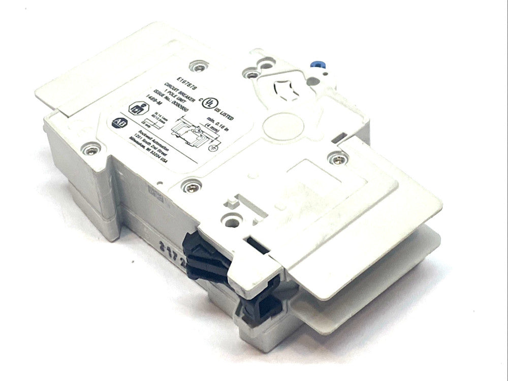 Allen‑Bradley 1489‑M1D020 2A Mini Breaker w/ 1489‑AMRA3 Auxiliary Contact