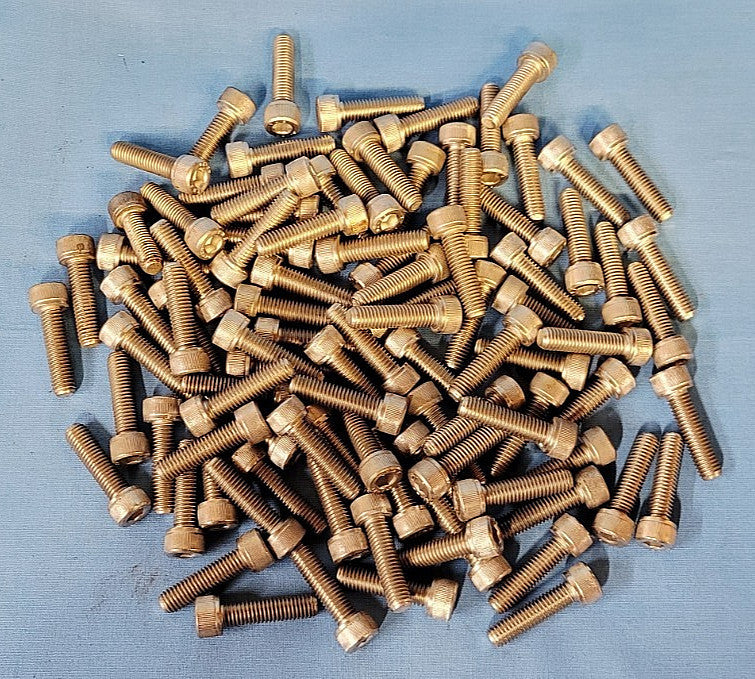 SOCKET HEAD CAP SCREW M8-1.25 X 30MM STAINLESS STEEL (LOT OF 90)