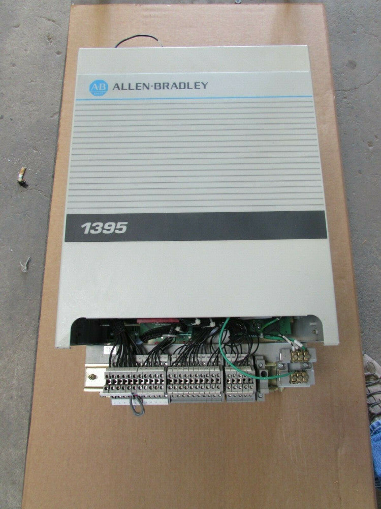 ALLEN BRADLEY 1395-A67-D1-P10-P54EN , DRIVE DC, 10hp, W/ 196273 CONTROLNET COMM.