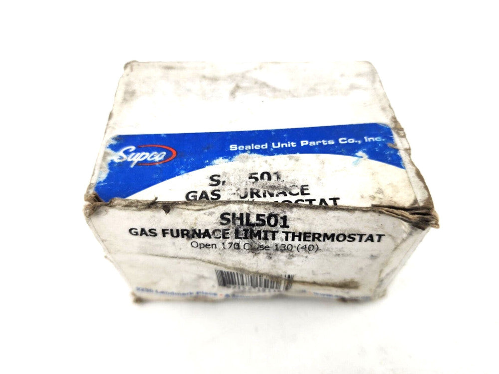 Supco Gas Furnace Limit Thermostat Open 170 Close 130 SHL501 L170-40