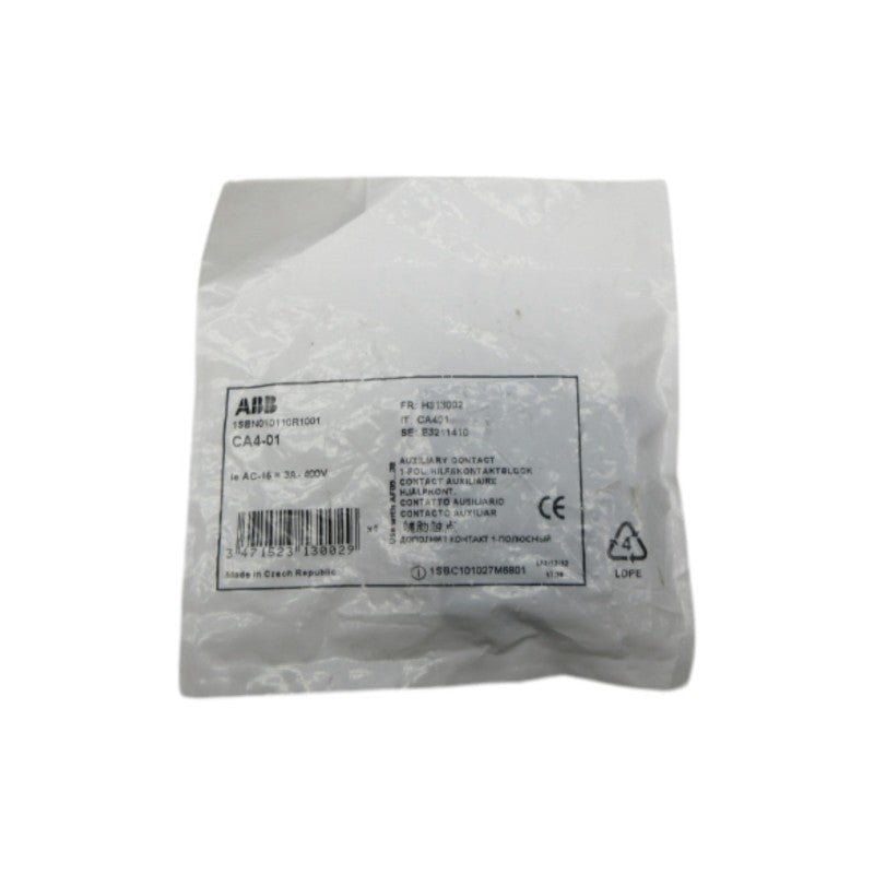 ABB CA4-01 1SBN010110R1001 400V 3A NSMP