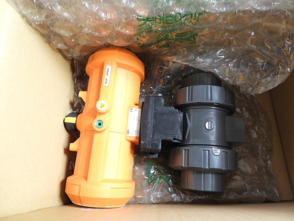 Georg Fischer Signet 199233067 Ball Valve 1-1/2" Spring Return Fail Close Pnuema
