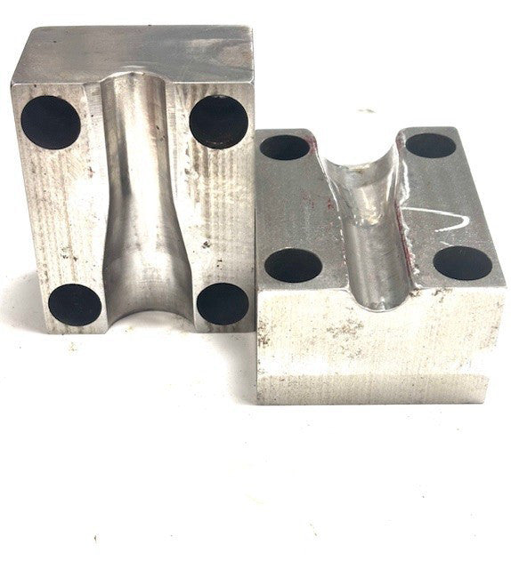 SOFT JAW BLOCK FOR LATHE .630" HOLE DIA (LOT OF 2)