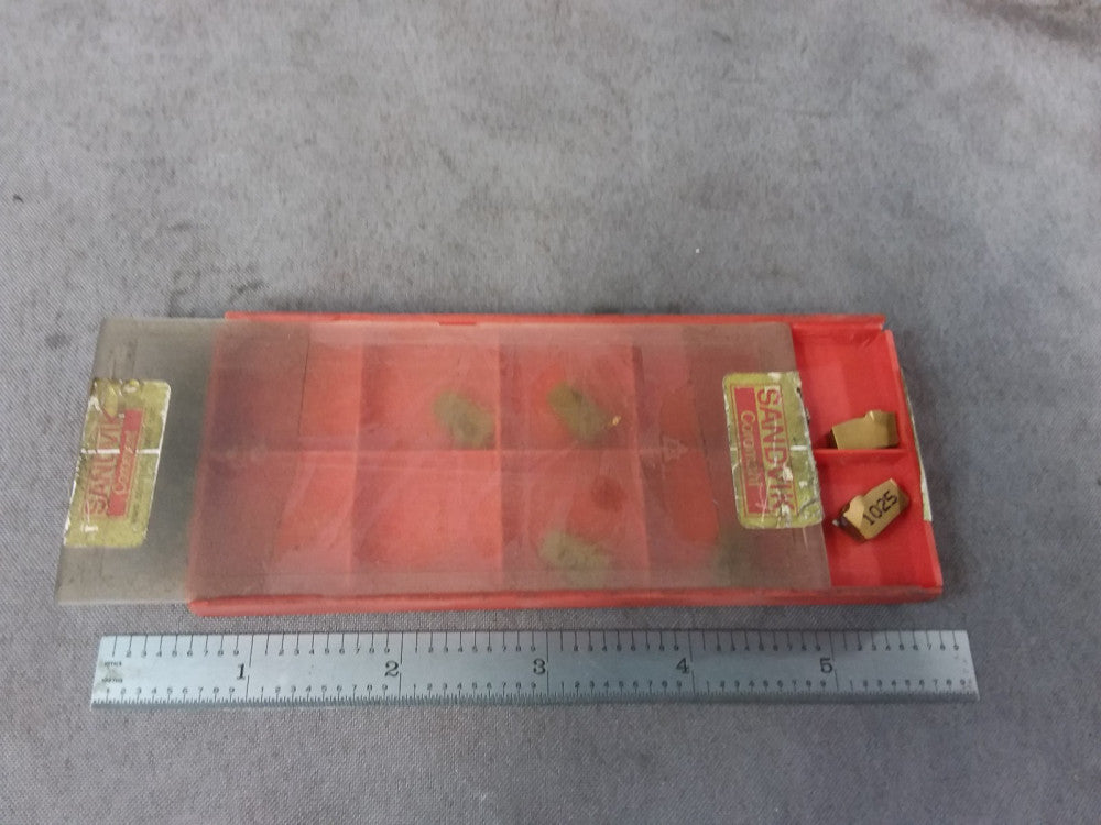 Lot Sandvik Lathe Carbide Insert Cut Off N151.2-500-5E 1025 - 6 pieces