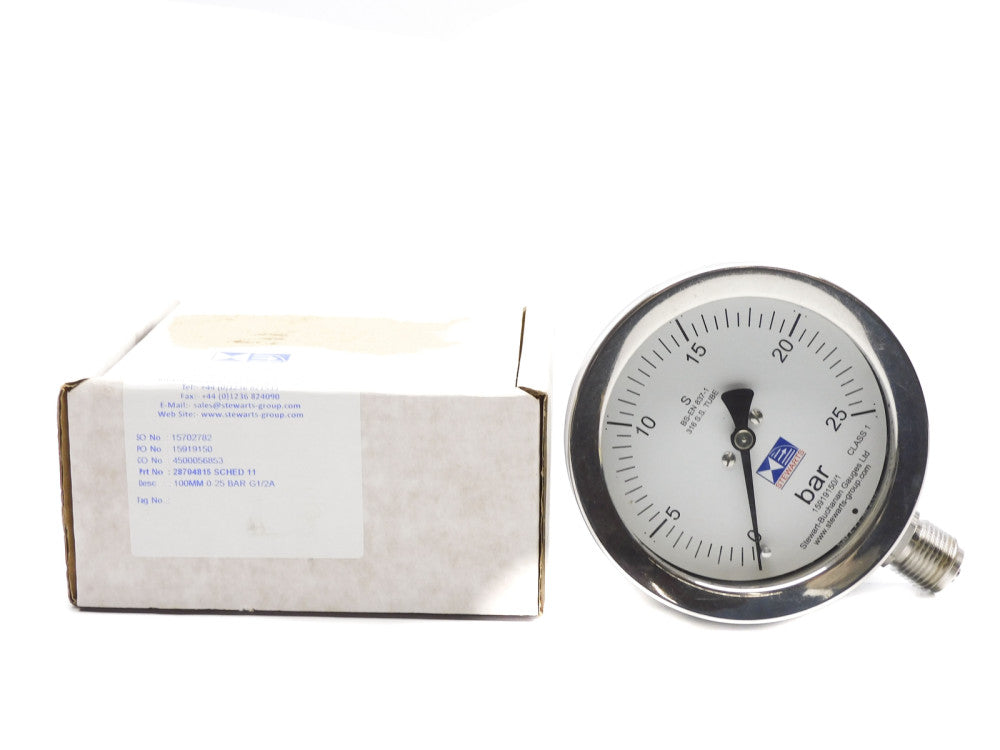 STEWARTS 28704815 (SCHED11) 0-25BAR NSMP