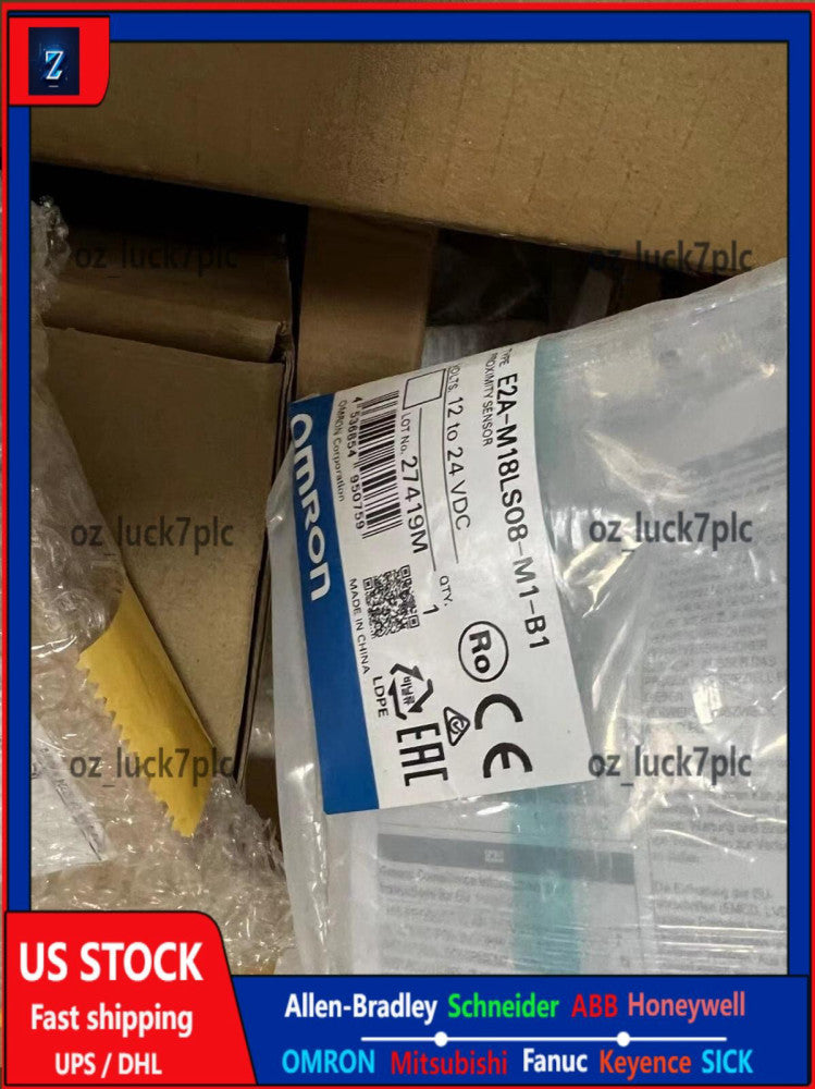 1PC New Omron E2A-M18LS08-M1-B1 Proximity Sensor E2AM18LS08M1B1 Free Shipping #A