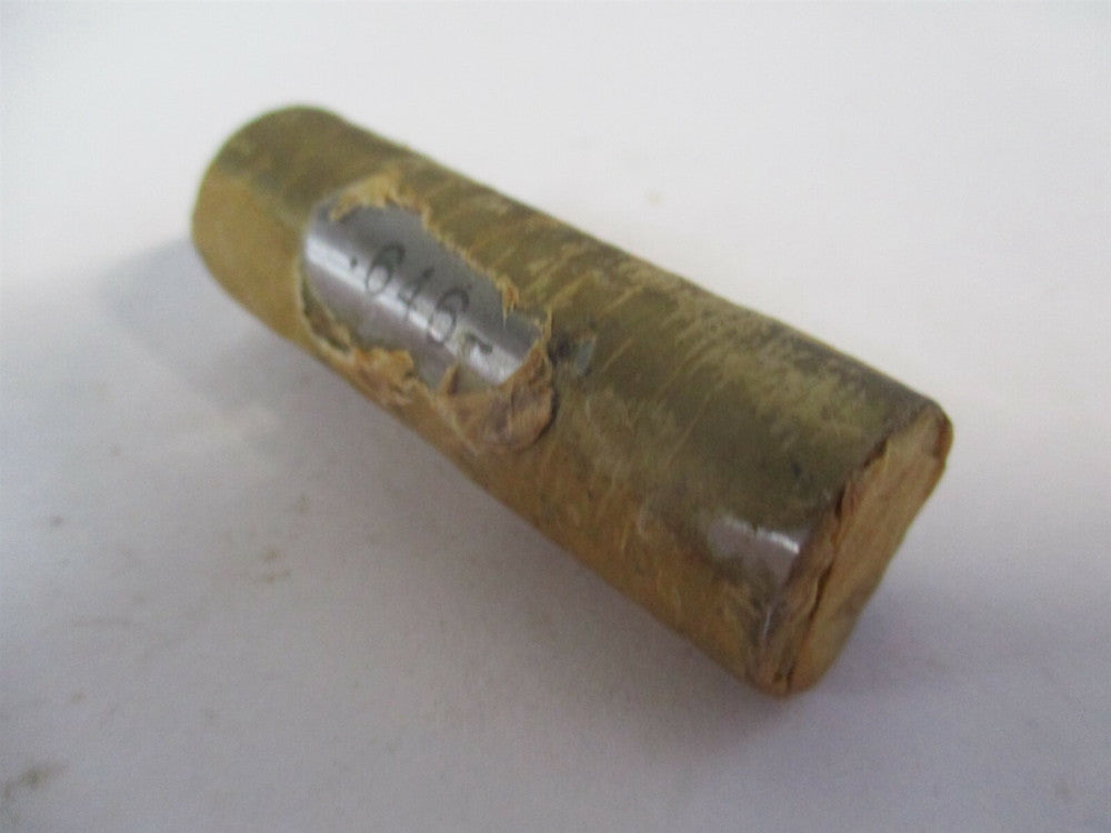 Vermont Gage (111264600) 0.646" Diam Class ZZ Minus Plug & Pin Gage