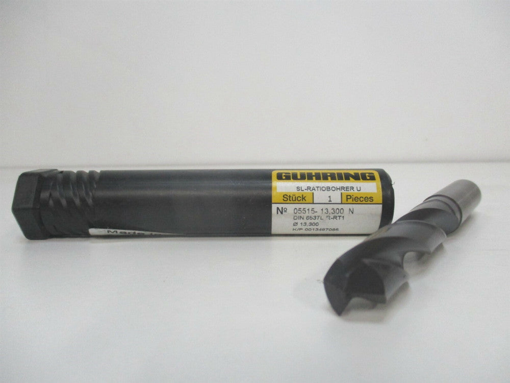Guhring (4031093618670) 140° 5xD nano-FIREX HA Shank RH Carbide Drill
