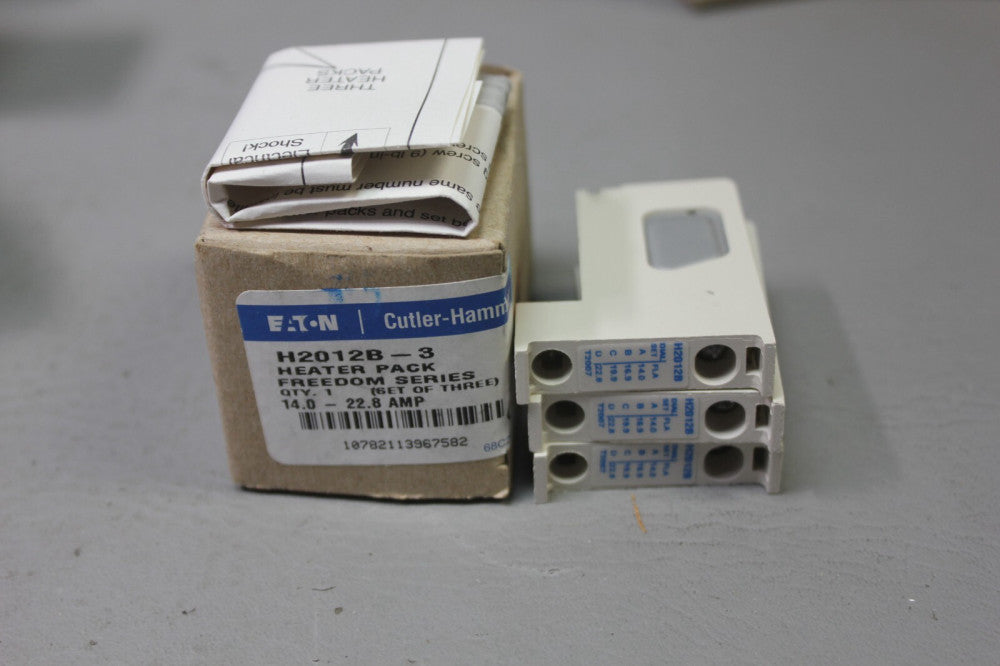 NEW EATON CUTLER HAMMER FREEDOM SERIES HEATER PACK H2012B-3