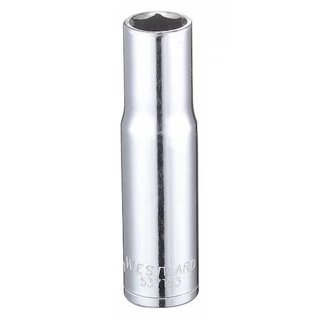 Westward 53Yt53 Westward 3/8 In Drive, 10Mm Hex Metric, Socket, 6 Points,