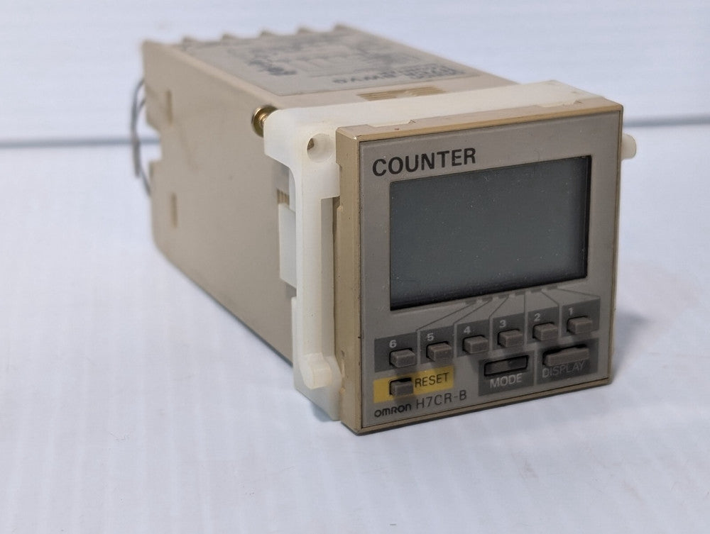 Omron H7CR-BWVG Digital Counter 6-Digit 12-24VDC/24VAC 1/16 DIN