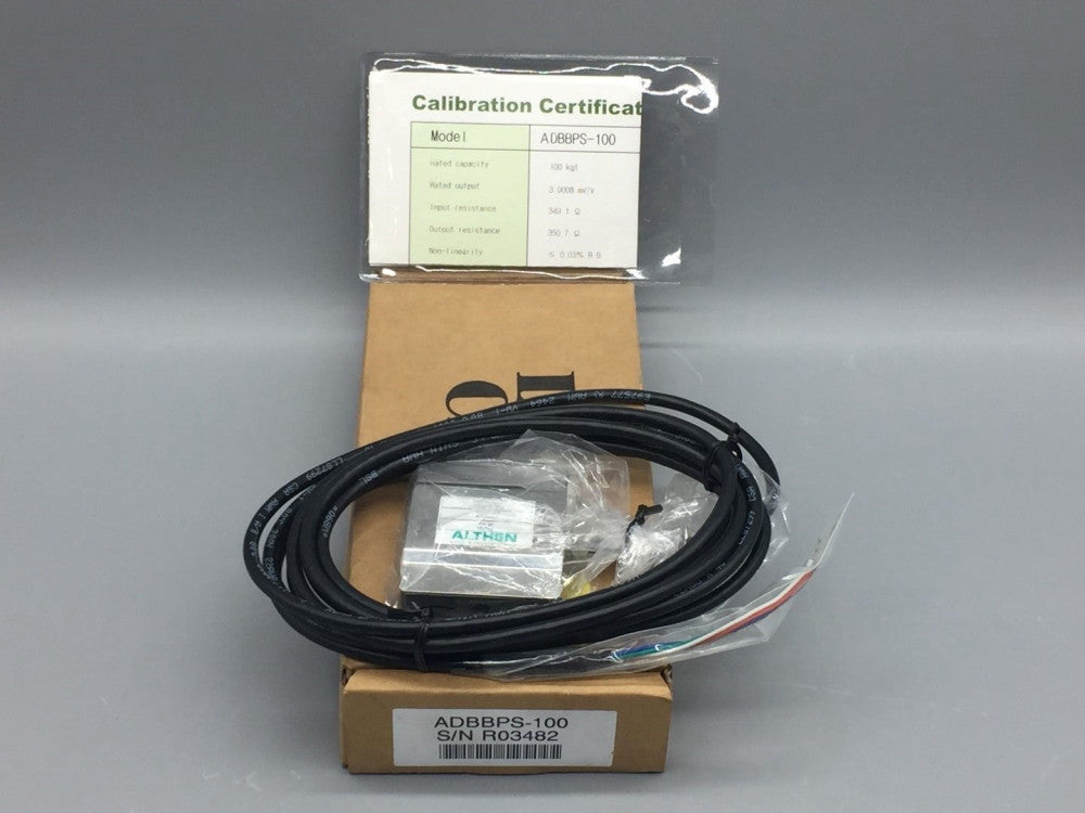 NEW ALTHEN ADBBPS-100 S-BEAM LOAD CELL RANGE 100KGF & 10-15VDC