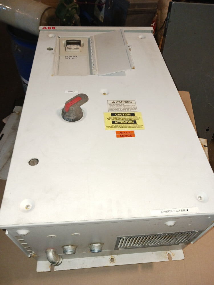ABB ACS550-PC-045A-4+B058 AC VFD DRIVE 30 HP 480 VAC 3 PHASE 3R ENCLOSURE