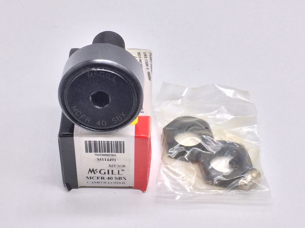 MCGILL MCFR-40-SBX CAM FOLLOWER 40MM ROLLER DIA.