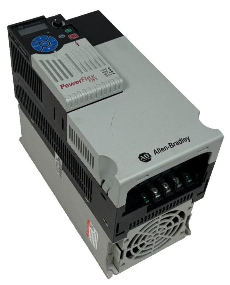 25C-D024N104 POWERFLEX 525 15HP 480V SER. A PRE-OWNED USED SURPLUS