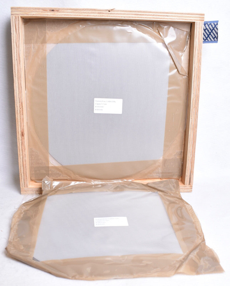 2 G.Bopp 1.4404 14" Diameter SS Sintered Wire Cloth 1.70mm x 355.2mm x 28.60mm