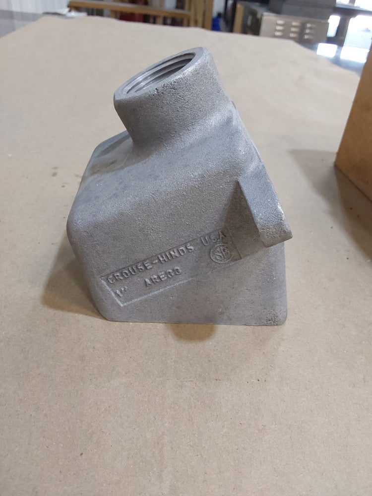 New Crouse Hinds ARE33 Conduit Box 1" Hub 20/30A Cast Aluminum