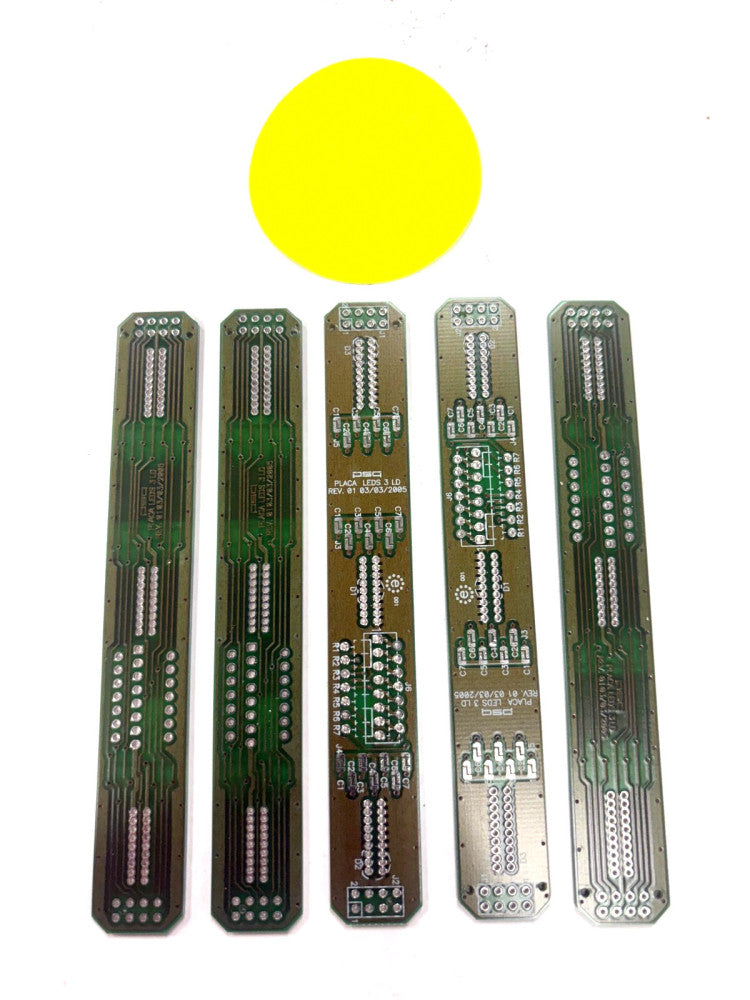 UNBRANDED PSG PLACA LEDS 3 PRINTED CIRCUIT BOARD LOT OF 5