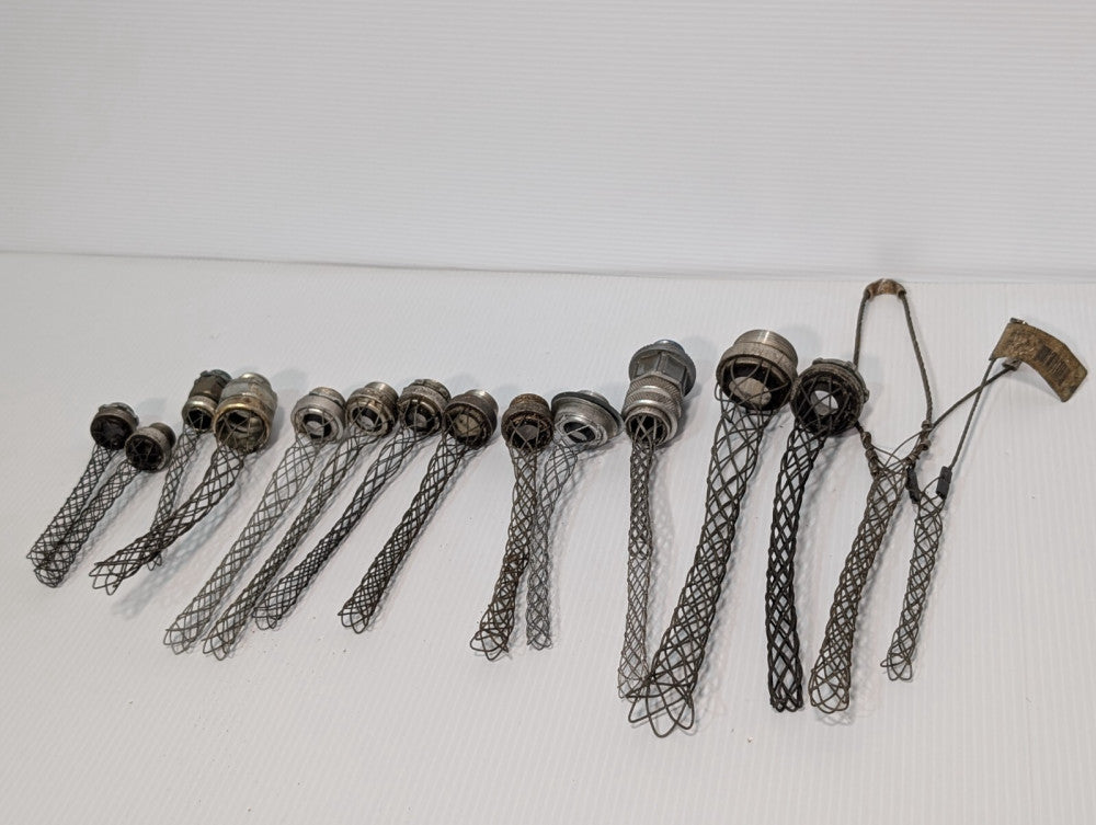 Lot of 15: Assorted Hubbell Kellems, Other, Strain Relief Grip Connectors