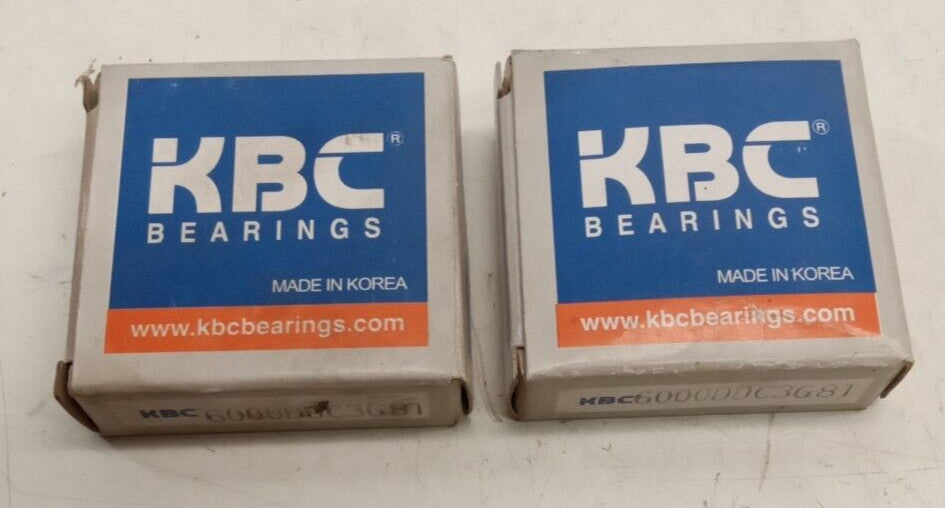 KBC 6000DDC3G81 Bearings (Lot Of 2)