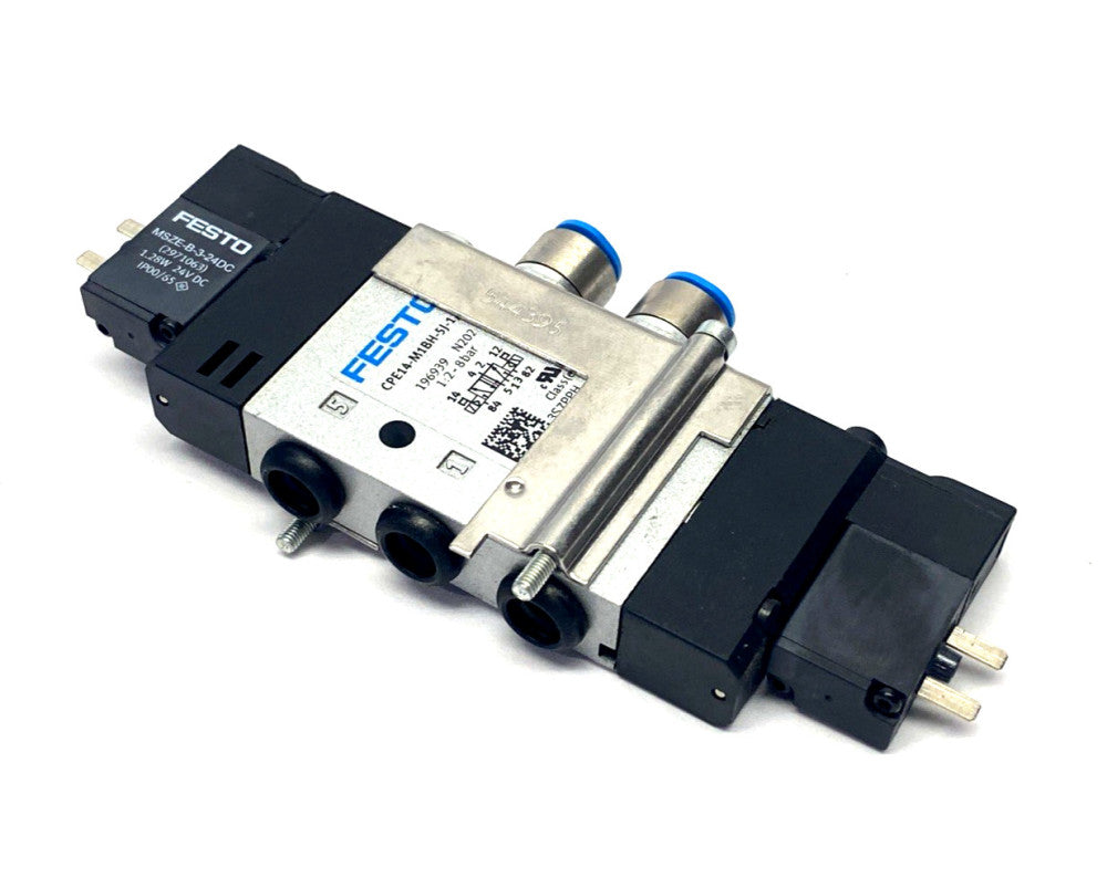 Festo CPE14-M1BH-5J-1/8 Air Solenoid Valve, 5/2 Bistable G 1/8, 196939