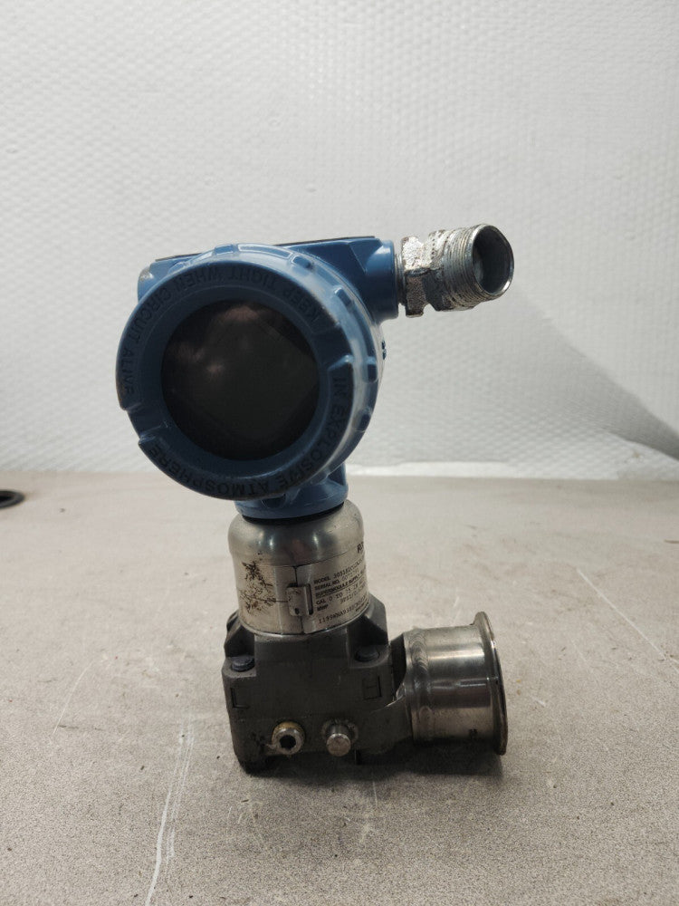 USED ROSEMOUNT PRESSURE TRANSMITTER 3051S1CG2A2B11A1AD1M5Q4