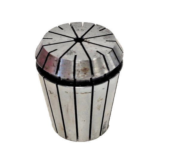 LYNDEX CORP COLLET CHUCK 3.5 MM, OAD: 1-1/4" X 1-1/4" X 1-5/8"