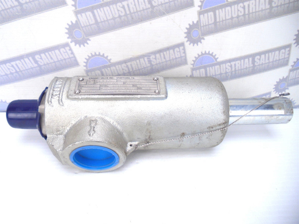 CROSBY - 972103MA - SS Relief Valve 1" x 1.5" - 28.196M3/HR WTR 32 BAR / 464 PSI