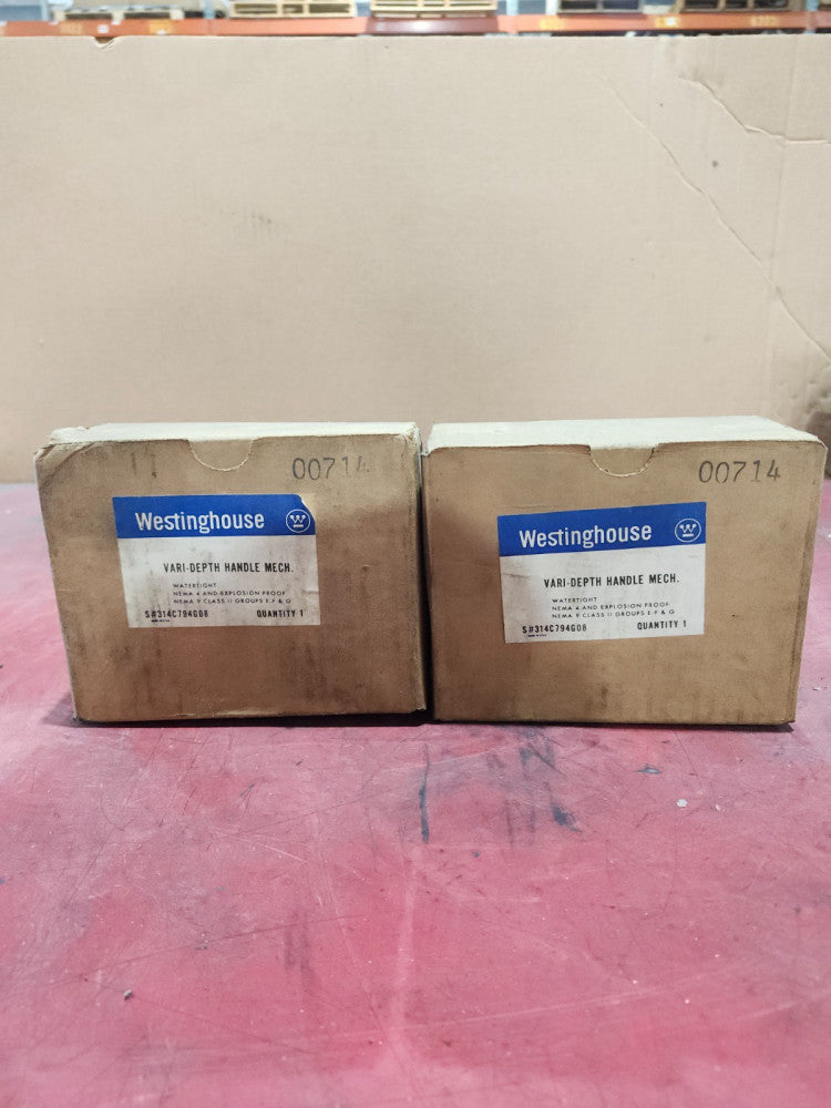 NEW IN BOX LOT OF 2 WESTINGHOUSE VARI-DEPTH HANDLE MECH 314C794G08