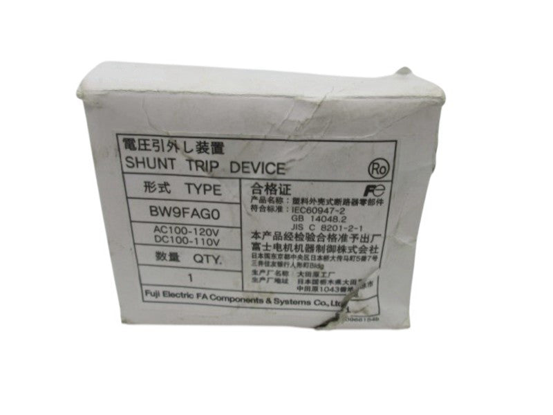 FUJI BW9FAG0 SHUNT TRIP DEVICE NSMP
