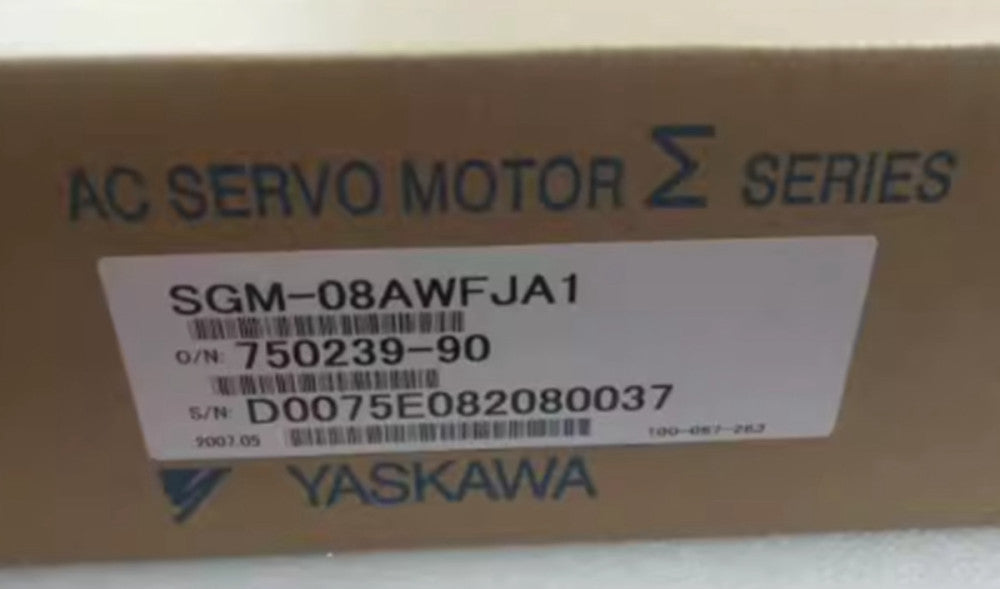 NEW Yaskawa SGM-08AWFJA1 AC Servo Motor SGM08AWFJA1