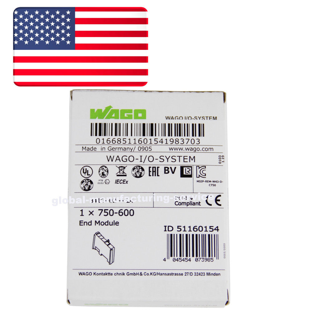 NEW LISTINGNew in box WAGO 750-600 Terminal PLC Module 750600 - US Stock