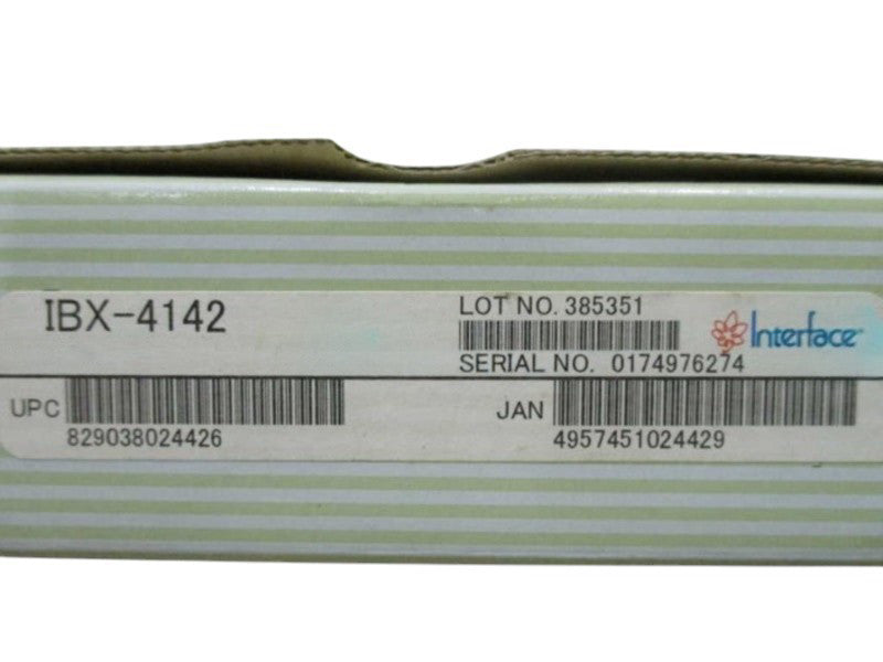 INTERFACE CORPORATION IBX-4142 INTERFACE NSMP
