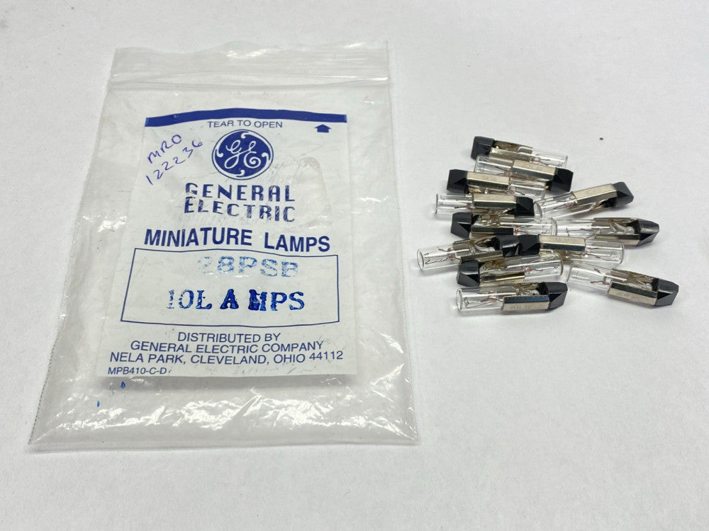 General Electric 28PSB Miniature Lamps LOT OF 12