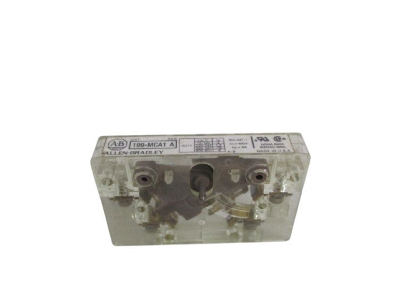 ALLEN BRADLEY 199-MCA1 SER. A MECHANICAL INTERLOCK UNMP