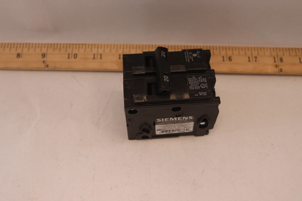Siemens 20 Amp Double-Pole Type QP Circuit Breaker