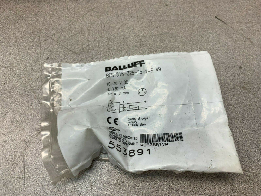 NEW IN BAG BALLUFF SENSOR BES 516-325-E5-Y-S 49