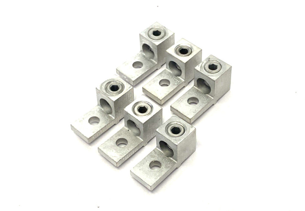 ILSCO D3626 Aluminum Single Lug Terminal 2/0-14 AL9CU LOT OF 6