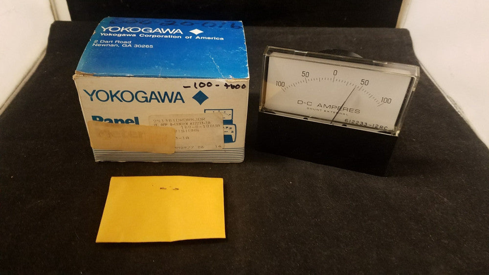 YOKOGAWA 251301DRDR8JDR / 612230-W DC CURRENT METER, MODEL