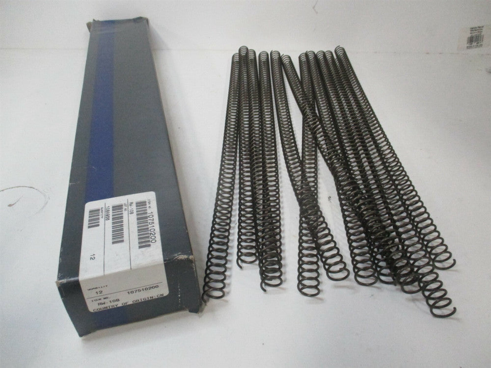 Barnes (RW-10B) .676 x 18" Carbon Steel Round Wire Die Fixture Spring - Qty 12
