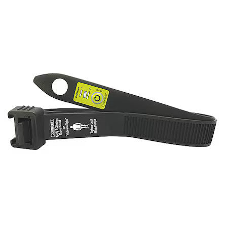 Emi 9150 Tourniquet, Pvc, Rubber, 3 In L, 1 1/2 In W, Black