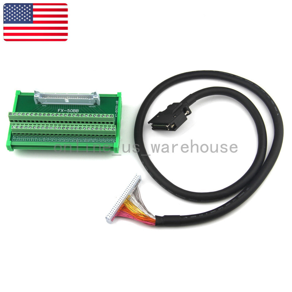 One New MR-TB50 servo terminal block MR-J2M-CN1TBL1M for Mitsubishi - US Stock