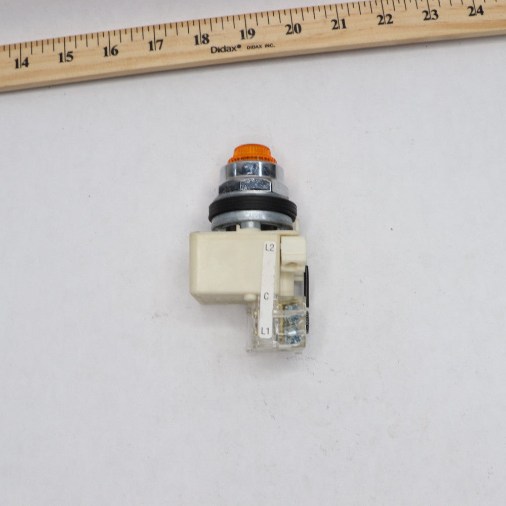 Pilot Light Orange 120V 9001 KM38LY