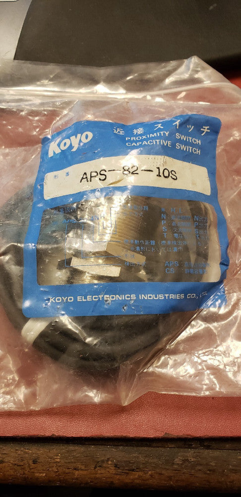 NIB KOYO APS-82-10S Sensor Inductive M30 Sn= 0 3/8in 24-240VAC Cable ( B1-5A)