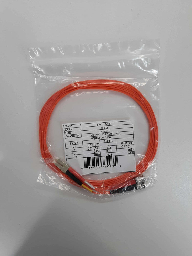 Quiktorn Fiber Jumper Cable 810-L12-009